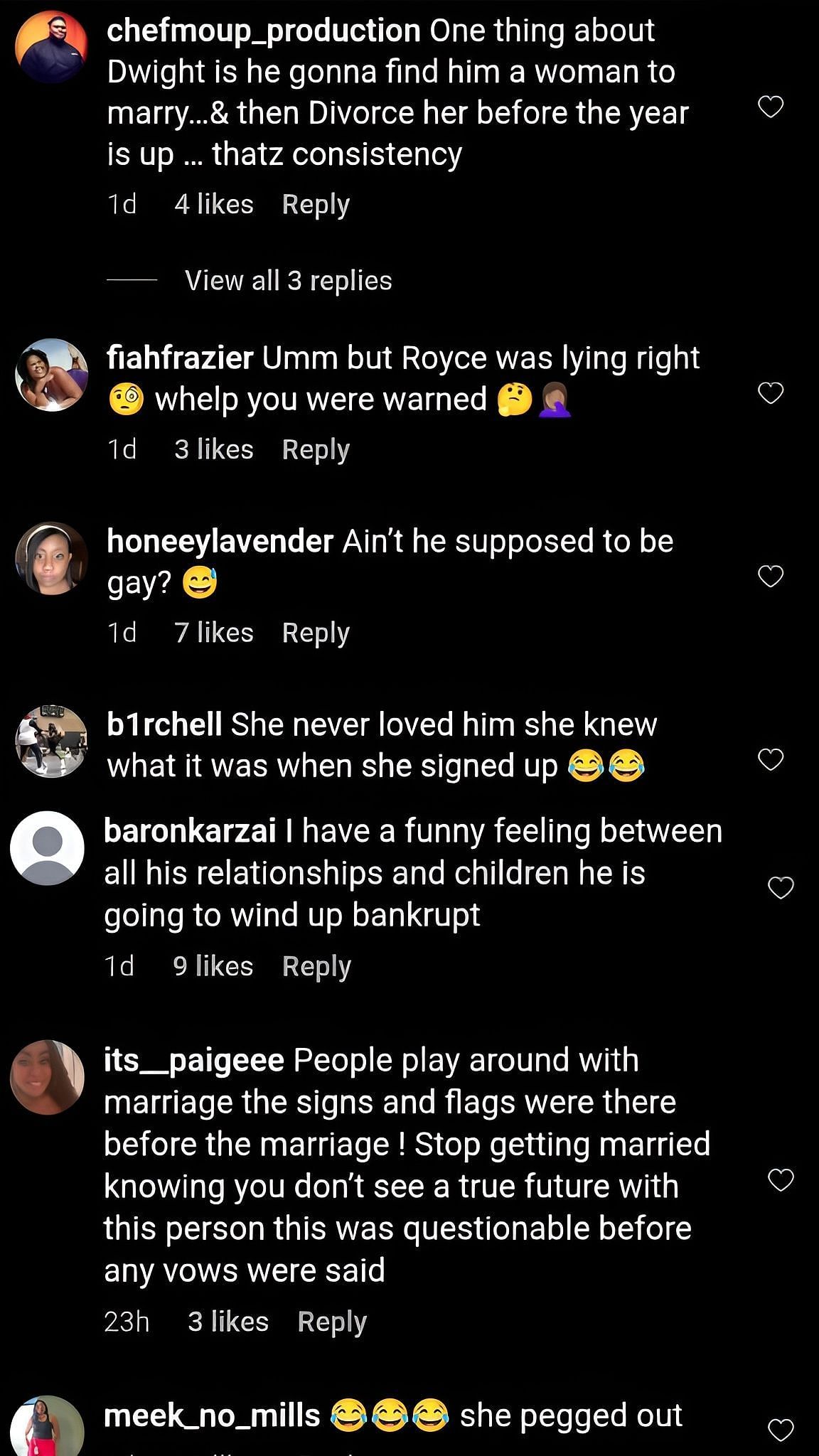 Comments on the post